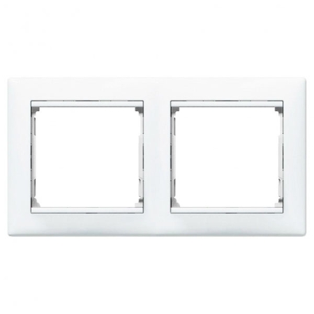 Рамка 2-я белая rita Mutlusan