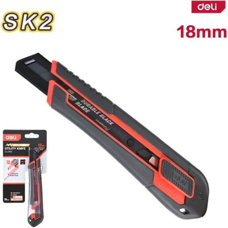 CUTTER CU LAME 18MM DELI