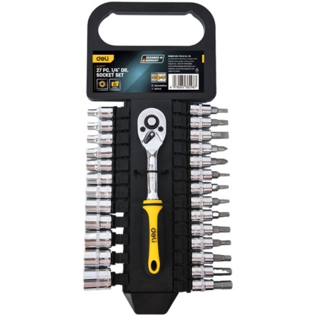 SET DE CHEI TUBULARE 27PC 1/4IN DELI