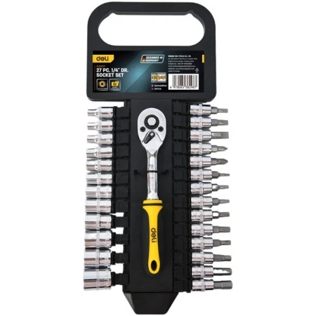 SET DE CHEI TUBULARE 27PC 1/4IN DELI