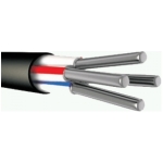 Кабель АВВГ АВВГ 4*4mm черный 4*4mm алюминий