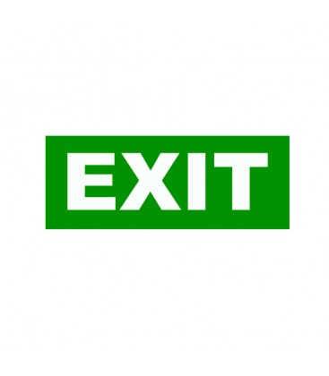 Autocolant exit Autocolant exit
