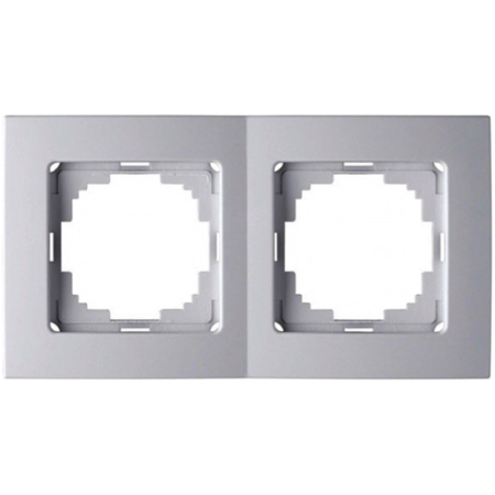 Рамка 2-я металический touran NILSON