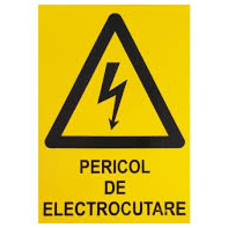 Indicator pericol de electrocutare 30*30*30