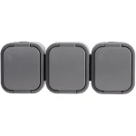 PRIZA TRIPLA CU CAPAC APARENTA GRI 16A IP65 220V ABEX