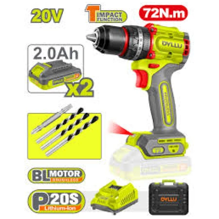 MASINA DE GAURIT SI INSURUBAT CU ACUM 20V2X2.0AH DYLLU