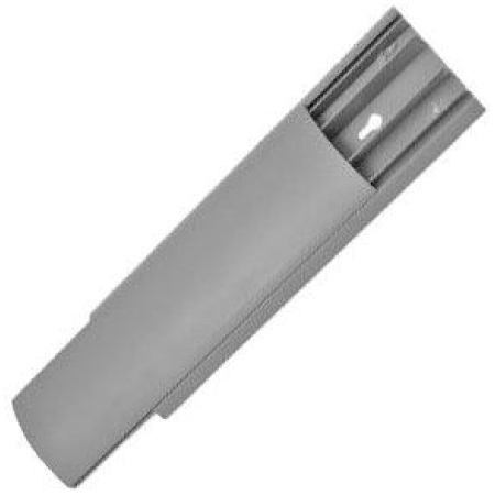 Канал для кабеля напольный серый 2000 x 50 x 12 мм ПВХ адезивный