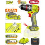 MASINA DE GAURIT SI INSURUBAT CU ACUM 20V2X4.0AH DYLLU