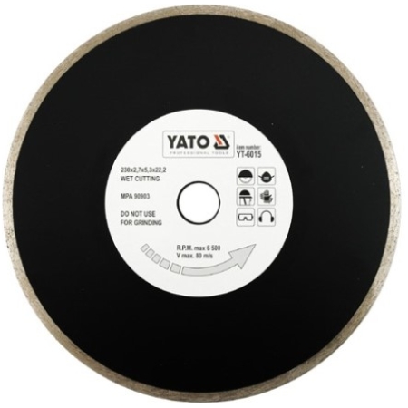 DISC CU DIAMANT 230mm TAIERE UDA YATO