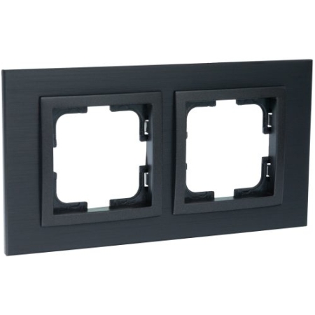 Рамка 2-я черная rita Mutlusan