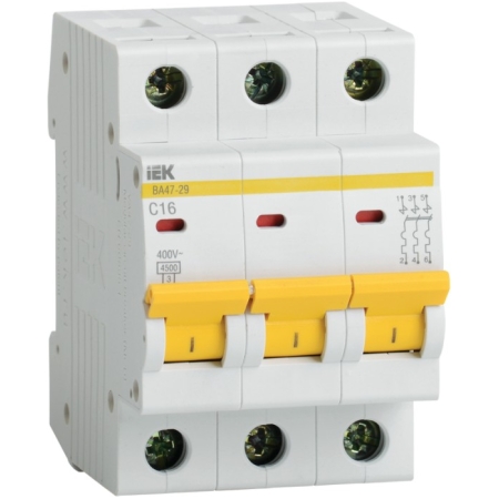 Выключатель автоматический 0020109 25A 3P 3P ИEK