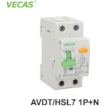 Диференциальный автоматический выключатель HSL7-2-010-B-01 10A 1P Vecas