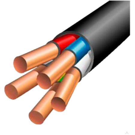 Кабель и провод ВВГнглс 5x4mm медный