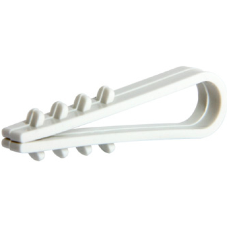 Дюбель-ёлочка (зажим) 100mm ПВХ для кругл.каб Enext