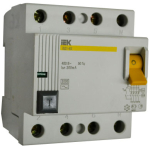 INTRERUPATOR AUTOMAT DIF.VD1-63 4P 63A 30MA IEK