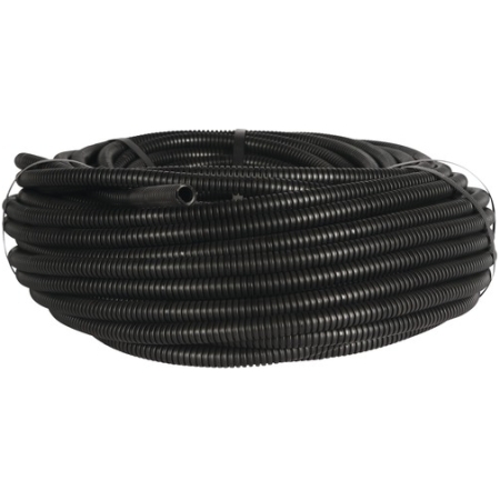Tub gofrat 750N negru 20mm Gewiss