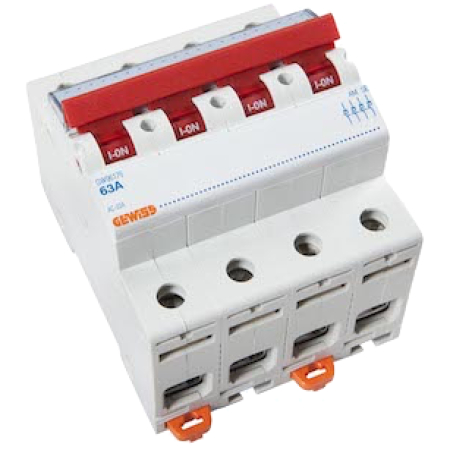 SEPARATOR DE SARCINA 4P 63A GEWISS