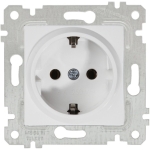 Розетка с заземлением встраиваемывая белая 220V 16A ИП20 220V rita Mutlusan