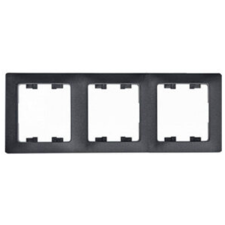 Рамка 3-я черная rita Mutlusan