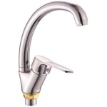 Baterie pentru cada cu pipa lunga crom Darco