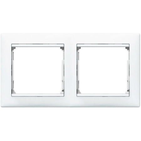 Рамка 2-я белая rita Mutlusan