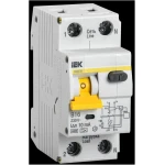 INTRERUPATOR AUTOMAT DIF. AVDT 32 2P 16A 10MA CURBA B IEK
