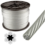 Cablu 4 - 5 mm oțel Elmos