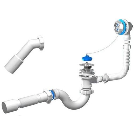 Сифон для ванны 1/2"