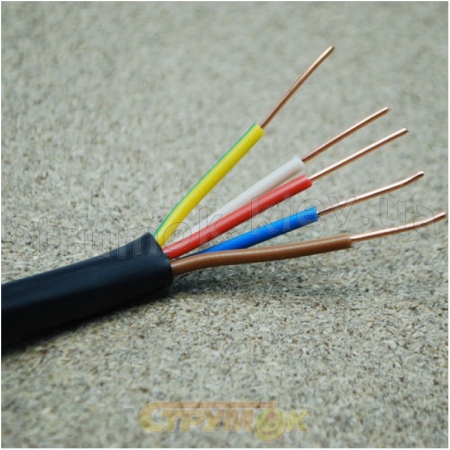 Кабель и провод ВВГнглс 5x6mm медный