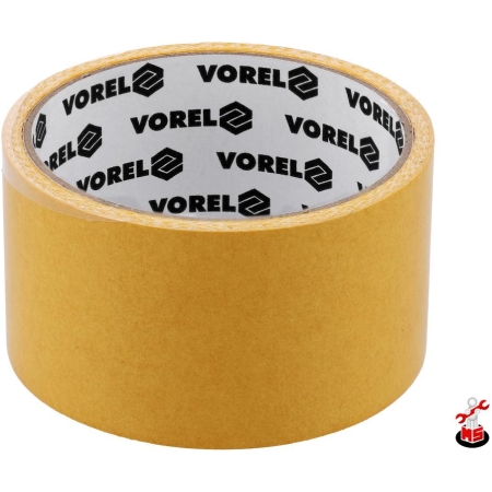 BANDA DUBLA ADEZIVA PT MOCHETA 50MM 5M GALBEN VOREL