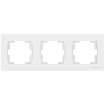 Ramă triplă albă rita Mutlusan