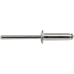 Nituri din aluminiu 9,6X4,8mm aluminiu Vorel