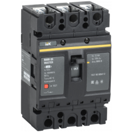 INTRERUPATOR AUTOMAT VA88-35 3P 100А 35kA IEK MASTER CU MICROPROCESOR