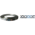 Lentă perforată 12.2 x 0.4 mm x 10 m zinc Lider