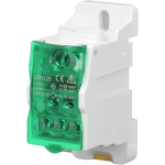 BLOC DE DISTRIBUTIE SINA DIN 125A VERDE WKDO