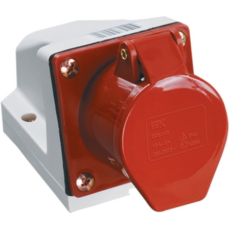 Priză industrială staționară 380V 16A IP44 3P 380V Vecas