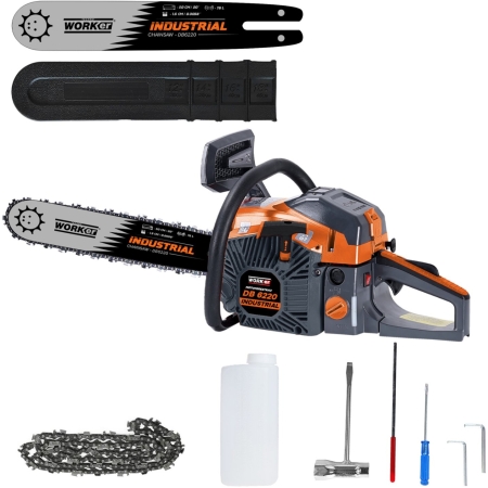 MOTOFERESTRAU PE BENZINA 2T 62CM3 5.5 CP 50CM DB6220 TECHNOWORKER