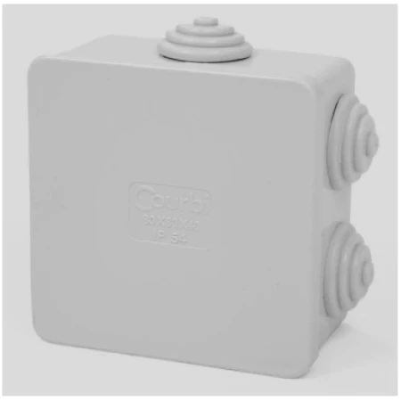 DOZA DE DISTRIBUTIE 80*80 GRI IP54 COURBI WKDO
