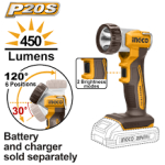 LANTERNA COMPATIBILA CU ACUM.(fara acum) ingco