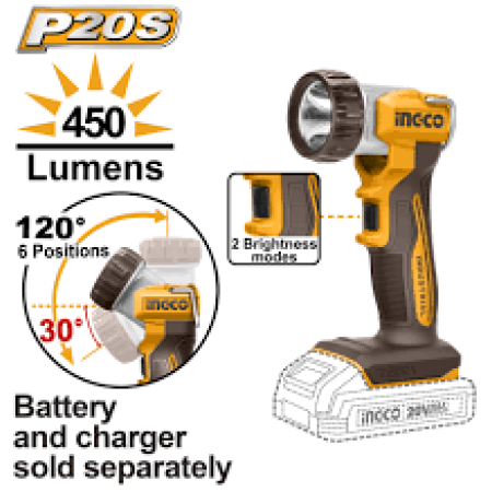 LANTERNA COMPATIBILA CU ACUM.(fara acum) ingco