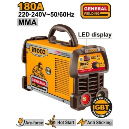 APARAT DE SUDAT CU INVERTOR 180A INGCO