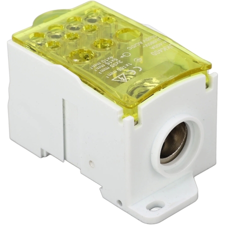 BLOC DE DISTRIBUTIE SINA DIN 125A GALBENA WKDO