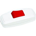 Întrerupător manual roșu/alb IP20 220V Horoz