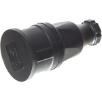 Priză cu capac cu împământare neagră cauciuc 16A Konza