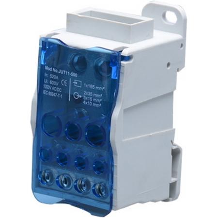 BLOC DE DISTRIBUTIE SINA DIN 160A ALBASTRA WKDO