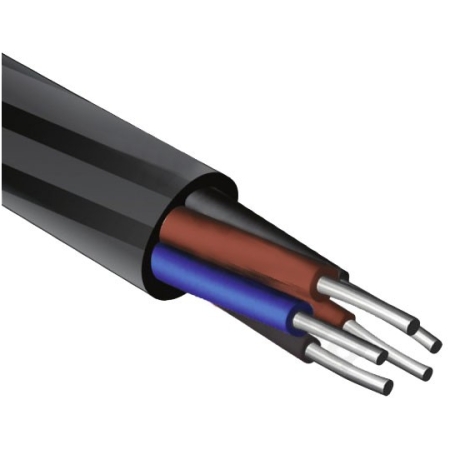 Cablu electric AVVG 5*10mm negru 5*10mm aluminiu
