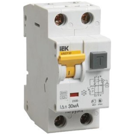 Дифференциальный переключатель 16A 2P ИEK
