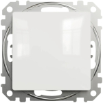 Întrerupător unitar incorporabil cap-scară alb 10A 220V sedna New Schneider