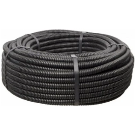 Tub gofrat 320N negru D16 TDM