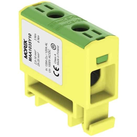 CLEMA DE CONEXIUNE 1P(35-150MM) GALBEN-VERDE WKDO